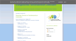 Desktop Screenshot of blog.loewenzahn-ev-familienzentrum.de